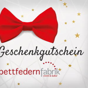 Geschenkgutschein für Tickets